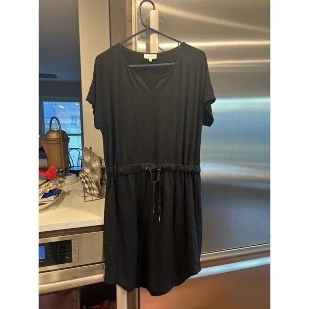 Soma Weekend V Neck Rayon Blend T Shirt Dress Size Large